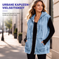 📢📢50%Rabatt!!!🎉✨Jeansweste mit Kapuze für Damen, lässige Jacke