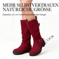Lässige Damen-Wadenstiefel