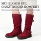 Lässige Damen-Wadenstiefel
