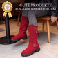Lässige Damen-Wadenstiefel