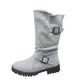 Lässige Damen-Wadenstiefel
