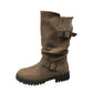 Lässige Damen-Wadenstiefel