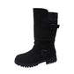 Lässige Damen-Wadenstiefel