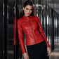 🧥 BESTSELLER – 50% RABATT! Damen-Moto-Jacke aus weichem Kunstleder – figurbetont & alltagstauglich
