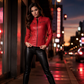 🧥 BESTSELLER – 50% RABATT! Damen-Moto-Jacke aus weichem Kunstleder – figurbetont & alltagstauglich