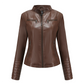 🧥 BESTSELLER – 50% RABATT! Damen-Moto-Jacke aus weichem Kunstleder – figurbetont & alltagstauglich