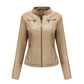 🧥 BESTSELLER – 50% RABATT! Damen-Moto-Jacke aus weichem Kunstleder – figurbetont & alltagstauglich