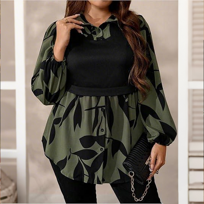 🌸 50 % RABATT | Schluss mit kompliziertem Layering – Damen Oberteil im eleganten 2-in-1-Look