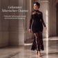 👗 50 % RABATT | Schluss mit langweiligen Abendlooks – Elegantes Damen Maxi-Kleid mit floralen Spitzendetails