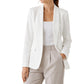 Lässiger Damen-Blazer mit offener Vorderseite