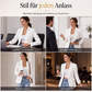 Lässiger Damen-Blazer mit offener Vorderseite