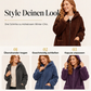 💎❄️ Jetzt im Trend – Kapuzen-Reißverschlussjacke – perfekt für Winter