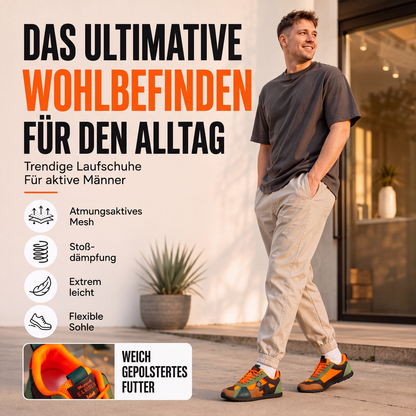 Leichte Slipper-Wanderschuhe für Herren