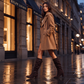 Lässige Kniestiefel für Damen mit seitlichem Reißverschluss