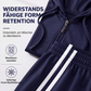 📢🎉50 % Rabatt!!!🛍️✨Gestreiftes Damen-Set mit Kapuze und Reißverschluss, bestehend aus Kapuzenpullover und Hose