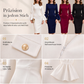 👗 50 % RABATT | Elegante Silhouette & raffinierte Ärmel – Damen Midi-Bleistiftkleid