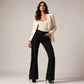 👖 50 % RABATT | Markanter Western-Look & feminine Flare-Silhouette – Damen High-Waist Jeans mit Seitenfransen