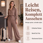 💎👖 Bestseller – Weitbein-Damen-Jumpsuit mit Bindegürtel