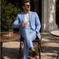 👔 50 % RABATT | Gepflegter Business-Look & flexibler Tragekomfort – Herren 2-teiliges Stretch-Anzug-Set