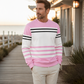 💞 Über 100.000 verkauft – der beliebteste Hit – jetzt zum halben Preis ！Gestreiftes Colorblock-Langarm-Sweatshirt für Herren