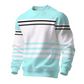 💞 Über 100.000 verkauft – der beliebteste Hit – jetzt zum halben Preis ！Gestreiftes Colorblock-Langarm-Sweatshirt für Herren