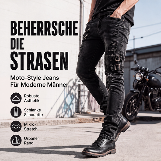 👖 Hochwertige Herren-Jeans im Slim Fit mit Used-Look – Angenehmes Tragegefühl, moderne Passform und durchdachte Details – ein Must-have für deine Garderobe. Jetzt 50% Rabatt!