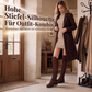 Hohe Schnür-Overknee-Stiefel für Damen