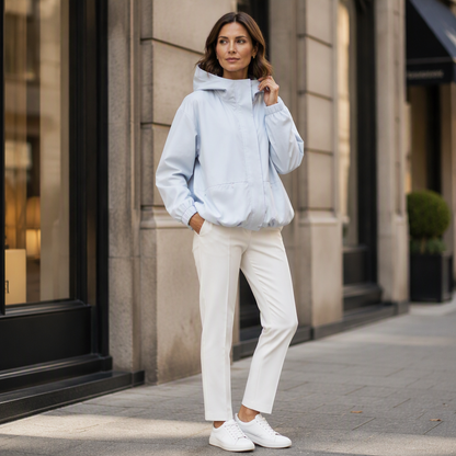 Leichte kurze Windjacke für Damen