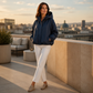 Leichte kurze Windjacke für Damen