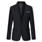 📢📢50% Rabatt!!! 🎉✨ Herren Slim Fit Blazer mit Knopfleiste & Revers