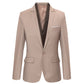 📢📢50% Rabatt!!! 🎉✨ Herren Slim Fit Blazer mit Knopfleiste & Revers