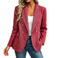 Zweireihiger Freizeitblazer für Damen