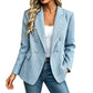 Zweireihiger Freizeitblazer für Damen