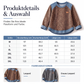 Legere Damen-Sweatshirt mit Rundhalsausschnitt und Leopardenmuster