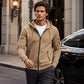 📢🎉50%Rabatt!!!🛍️✨Herren-Cargo-Jacke mit durchgehendem Reißverschluss und Kapuze