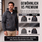 📢🎉50%Rabatt!!!🛍️✨Herren-Cargo-Jacke mit durchgehendem Reißverschluss und Kapuze