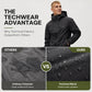Wasserdichte Outdoor-Kapuzenjacke für Herren
