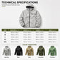 Wasserdichte Outdoor-Kapuzenjacke für Herren
