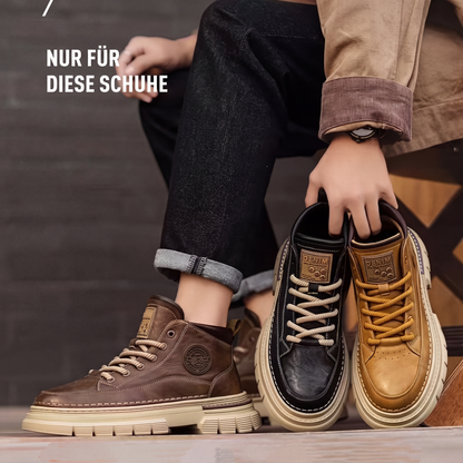 Wasserdichte Retro-Stiefeletten für Herren