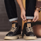 Wasserdichte Retro-Stiefeletten für Herren