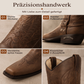 Westliche Cowboystiefel mit quadratischer Kappe für Herren