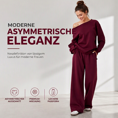 🔥 50% RABATT! ✨ 2-teiliges Damen-Set – Sweatshirt & Jogginghose, bequem & lässig für Alltag, Sport & Freizeit