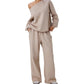 🔥 50% RABATT! ✨ 2-teiliges Damen-Set – Sweatshirt & Jogginghose, bequem & lässig für Alltag, Sport & Freizeit