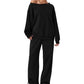🔥 50% RABATT! ✨ 2-teiliges Damen-Set – Sweatshirt & Jogginghose, bequem & lässig für Alltag, Sport & Freizeit