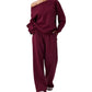 🔥 50% RABATT! ✨ 2-teiliges Damen-Set – Sweatshirt & Jogginghose, bequem & lässig für Alltag, Sport & Freizeit