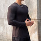 ⌛ Fast ausverkauft – Jetzt sichern💥 Einfarbiges Langarm-Basic-Pullover für Herren