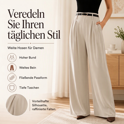 📢📢50%Rabatt!!!🎉✨Hoch geschnittene Weithosen für Damen