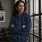 🔥 50% Rabatt | Lässiger Denim-Look mit mehr Layering-Freiheit – Damen Kapuzenjacke