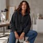 🔥 50% Rabatt | Lässiger Denim-Look mit mehr Layering-Freiheit – Damen Kapuzenjacke