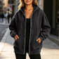 🔥 50% Rabatt | Lässiger Denim-Look mit mehr Layering-Freiheit – Damen Kapuzenjacke